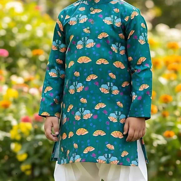 Boy's Kurta - Picture 2 of 7